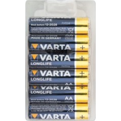 Varta Longlife AA Standard Batteries - Reliable Power for Everyday Devices | Shop Now!